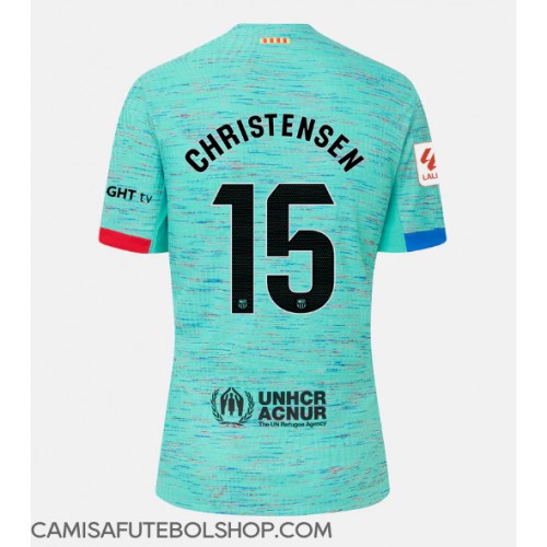 Camisa de time de futebol Barcelona Andreas Christensen #15 Replicas 3º Equipamento 2023-24 Manga Curta